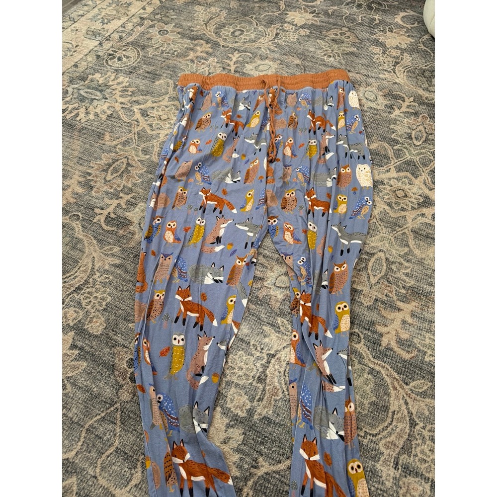 Little Sleepies Twilight Pals Bamboo Pajama Pj Jogger Pants - Picture 3 of 3